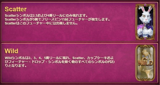 特徴 シンボルとペイライン